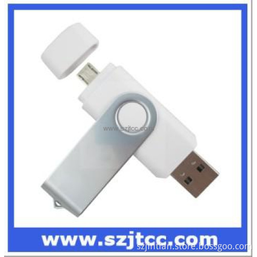 Swivel OTG USB Flash Drive, USB Pen Drive for Smartphone /Table PC USB